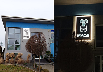 Ocelove logo podsvietene